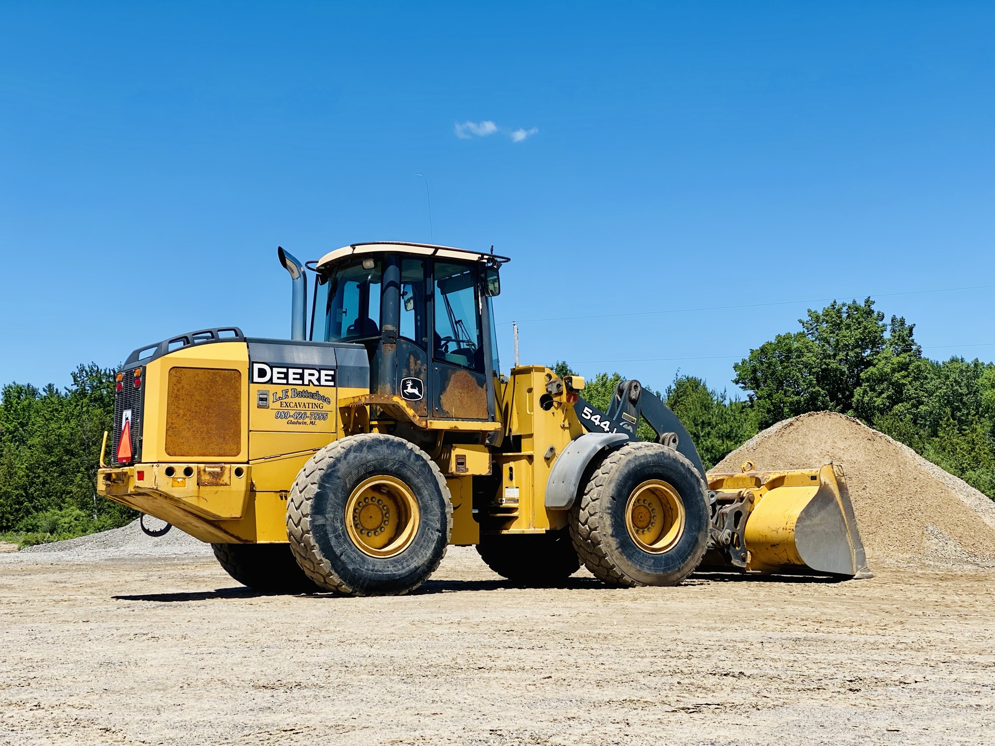 loader john deere 544j