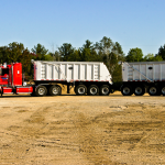 Semi with Trains